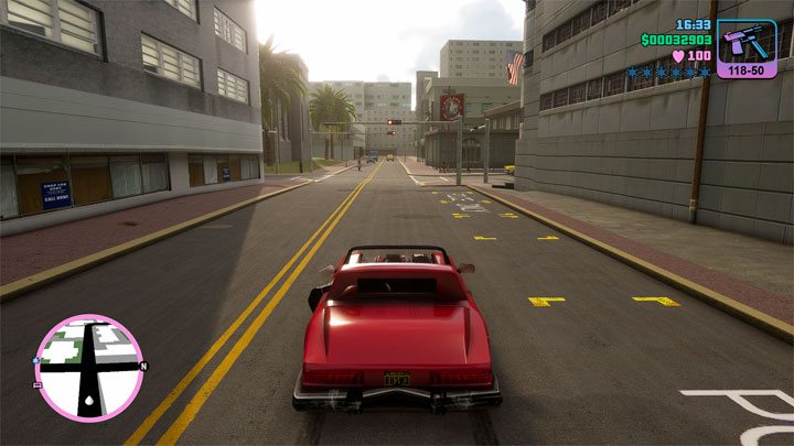 Grand Theft Auto: The Trilogy - The Definitive Edition mod Better Road Textures for Vice City v.1.0
