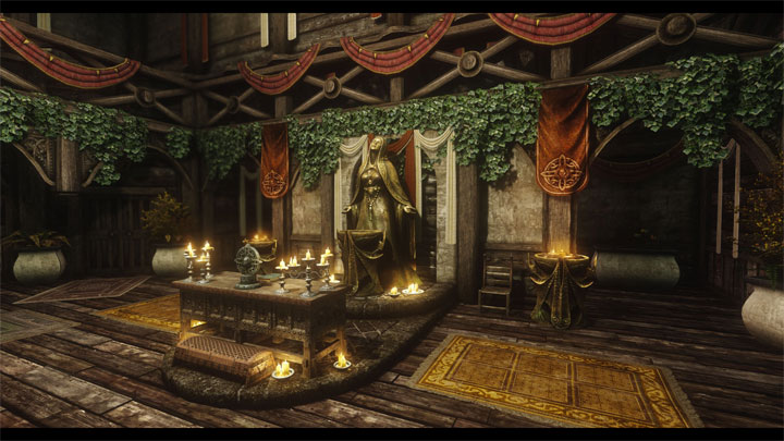 The Elder Scrolls V: Skyrim Special Edition mod JK's The Temple of Mara v.1.0