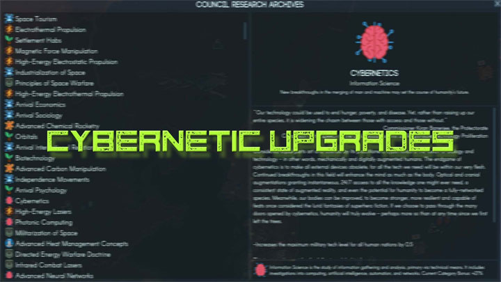 Terra Invicta mod Cybernetic Upgrades v.1.1
