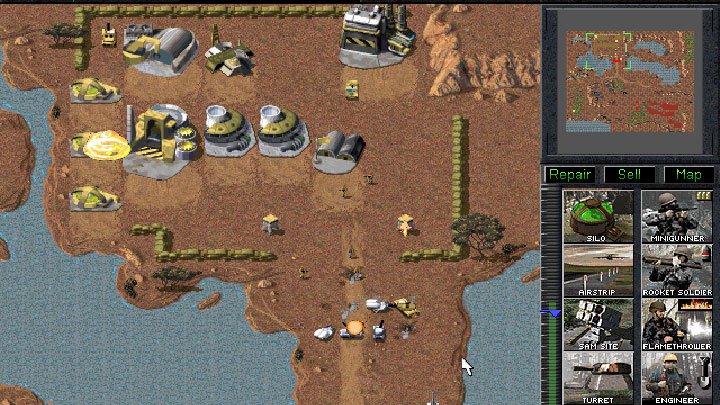 Command & Conquer (1995) mod Huge C&C1 Mappacks Treasure