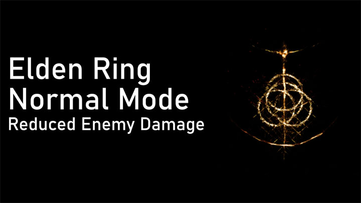 Elden Ring mod Elden Ring Normal Mode - Reduced Enemy Damage v.1.0