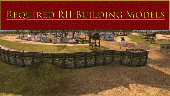Total War: Attila mod Rome 2 Building models for maps