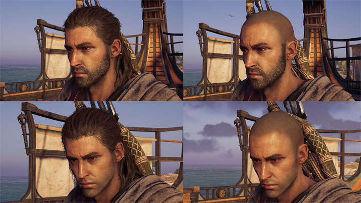 Assassin's Creed: Odyssey mod Alexios Customizer + Hairstyles for Alexios (v.5)