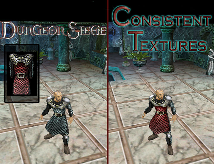 Dungeon Siege mod Consistent Textures v.2.8