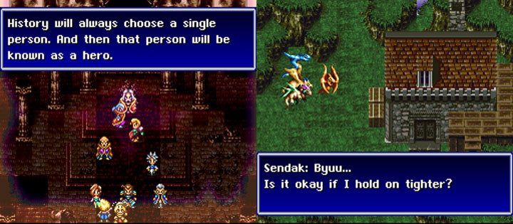 Final Fantasy VI mod Bahamut Lagoon (SNES)  English Fan Translation