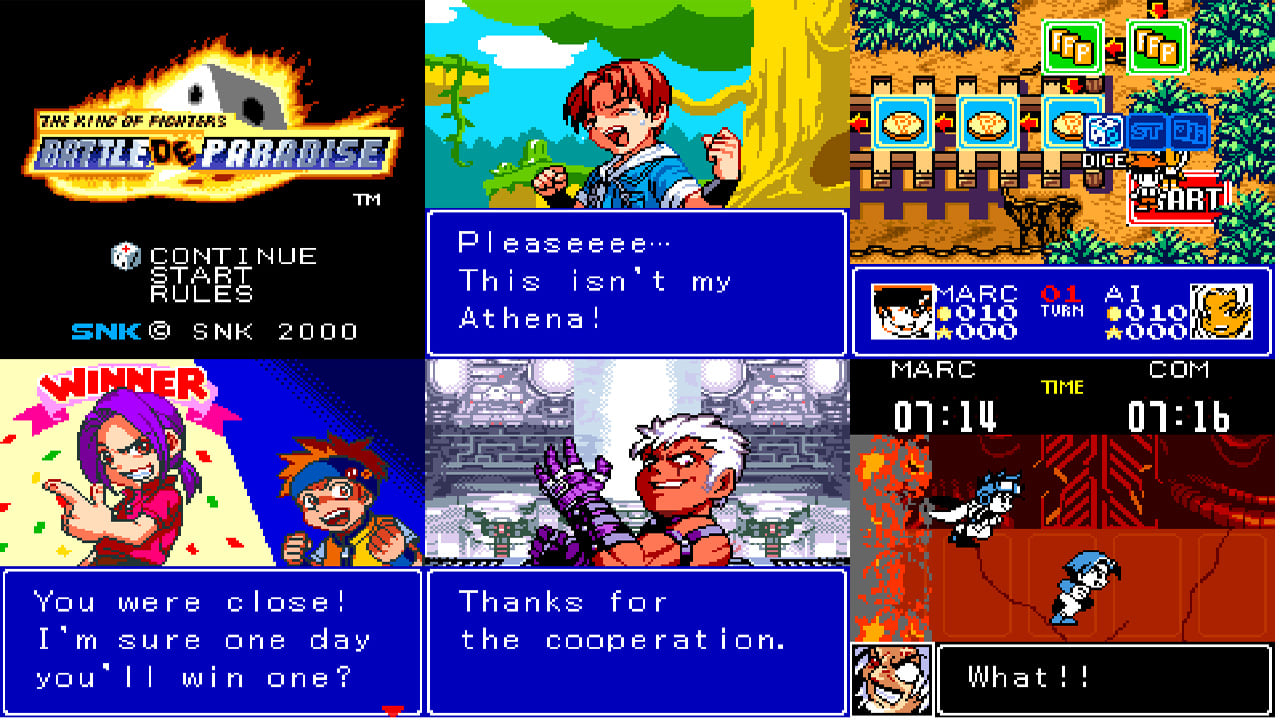 The King of Fighters XV mod English Translation Patch for King of Fighters: Battle de Paradise v.1