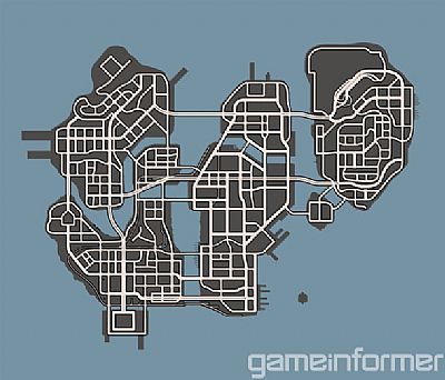 Nowe screeny i mapa miasta Saints Row: The Third - ilustracja #1