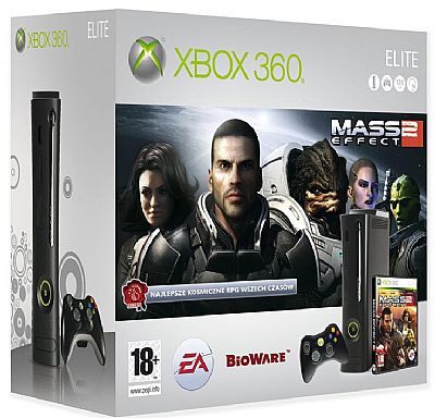 Zestaw Xbox 360 Elite wraz z grą Mass Effect 2 w sprzedaży - ilustracja #1