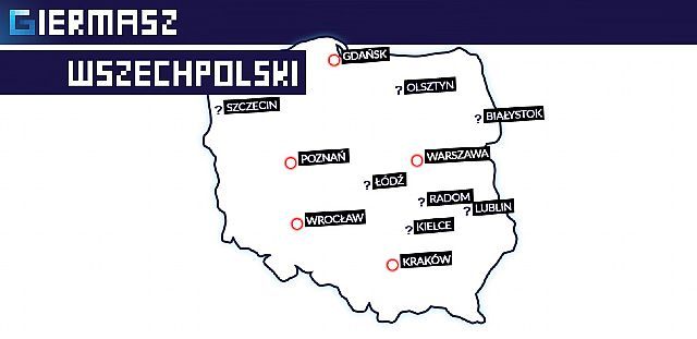 W tej chwili możemy glosować na dwa pozostałem miasta uczestniczące w akcji - Nowa edycja Giermaszu firmy CDP.pl zawita do 7 polskich miast - wiadomość - 2013-07-05