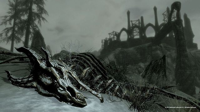 Ten smok nie doczekał premiery pecetowej wersji Dragonborn... - Dragonborn – dziś premiera pecetowej wersji dodatku do The Elder Scrolls V: Skyrim - wiadomość - 2013-02-05