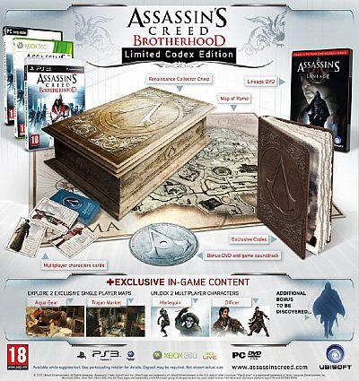 Assassin's Creed: Brotherhood  - poznaliśmy zawartość Edycji Limitowanej - ilustracja #1