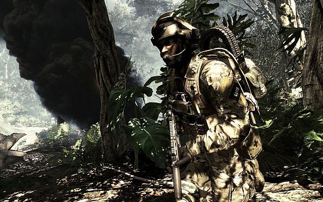 Na screenach modele postaci nie wyglądają już tak dobrze jak w prezentowanym filmie - Call of Duty: Ghosts - czy next-genowy silnik rzeczywiście zachwyca? - wiadomość - 2013-05-23