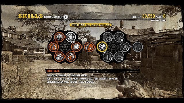 W grze wprowadzono system rozwoju postaci - Call of Juarez: Gunslinger w wersji demo na Steamie. Debiut wydania pudełkowego - wiadomość - 2013-05-31