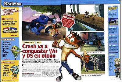 Crash Bandicoot powróci w grze na konsole Nintendo - ilustracja #1