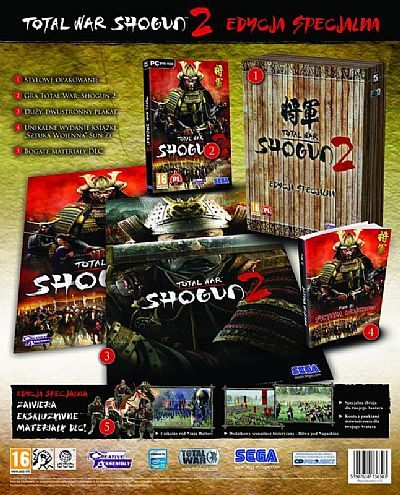 Znamy zawartość polskich edycji specjalnych Shogun 2: Total War - ilustracja #1