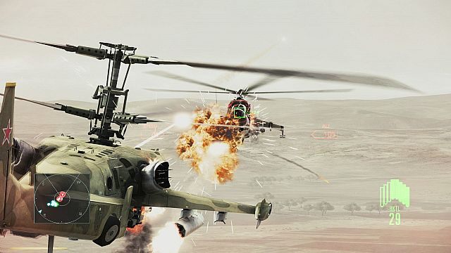 W Ace Combat: Assault Horizon po raz pierwszy w historii serii sterujemy helikopterami. - Ace Combat: Assault Horizon debiutuje na PC - wiadomość - 2013-01-25