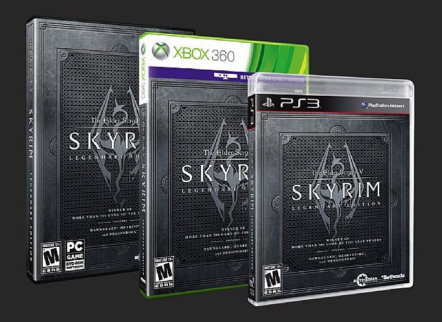 The Elder Scrolls V: Skyrim Legendary Edition ukaże się w czerwcu na wszystkich platformach sprzętowych. - The Elder Scrolls V: Skyrim Legendary Edition ukaże się na początku czerwca - wiadomość - 2013-04-25