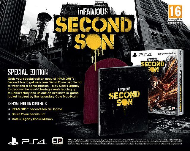 inFamous: Second Son – zawartość edycji kolekcjoneskich oraz zapowiedź pierwszego fabularnego DLC - ilustracja #1