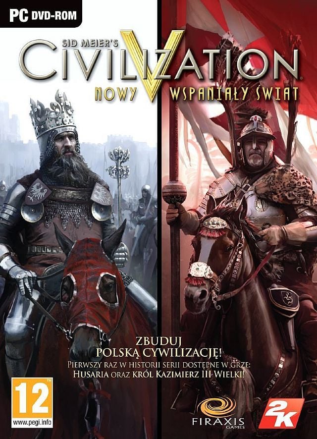 Sid Meier's Civilization V: Nowy Wspaniały Świat - Ujawniamy polską okładkę do gry Sid Meier's Civilization V: Nowy Wspaniały Świat - wiadomość - 2013-06-27