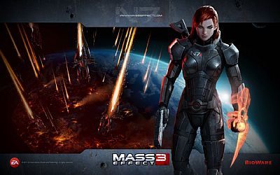 Czerwonowłosa pani Shepard domyślną główną bohaterką w grze Mass Effect 3 - ilustracja #1