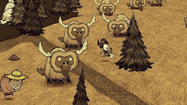 Oprawa graficzna gry Don't Starve została utrzymana w charakterystycznym stylu - Don't Starve zadebiutuje 23 kwietnia w pełnej wersji - wiadomość - 2013-03-25