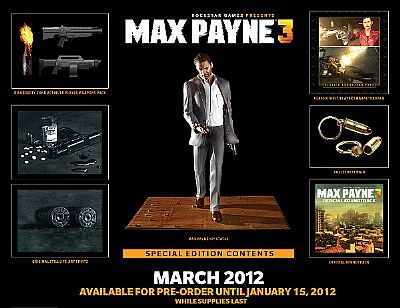 Rockstar zapowiada specjalną edycję gry Max Payne 3  - ilustracja #1