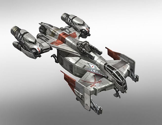 Obrazek koncepcyjny statku Drake Cutlass - Zbiórka na Star Citizen pobiła rekord Project Eternity – jak dotąd zebrano ponad 4,5 miliona dolarów - wiadomość - 2012-11-18