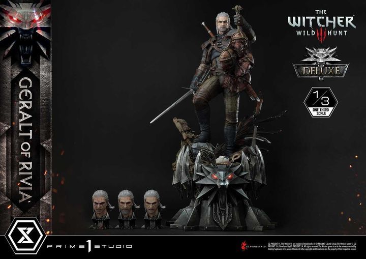 Imponująca figurka Geralta z Wiedźmina 3 dostępna w przedsprzedaży - ilustracja #1