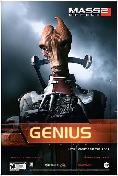 Plakaty, muzyka i nowa grywalna postać z Mass Effect 2 - ilustracja #1