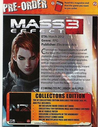 Multiplayer w Mass Effect 3 - potwierdzenie plotek jeszcze w tym tygodniu? - ilustracja #1