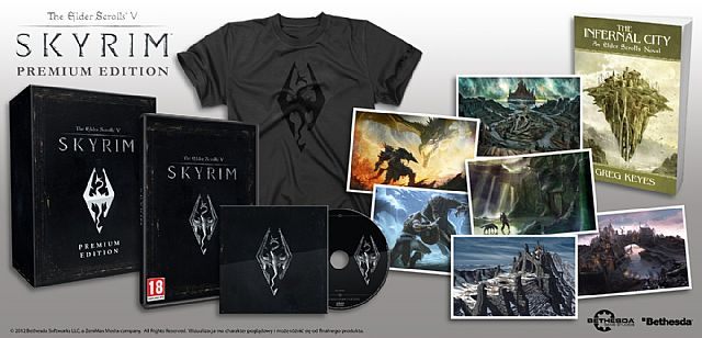 Załączona wizualizacja ma charakter poglądowy i może różnić się od finalnego produktu. - Dziś premiera The Elder Scrolls V: Skyrim – Premium Edition - wiadomość - 2012-12-07