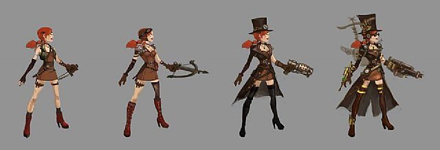 Dorotka przypomina teraz bardziej łowcę wampirów niż nastoletnią sierotę. - OZombie nową produkcją studia Spicy Horse. American McGee szykuje steampunkową wersję Czarodzieja z Oz - wiadomość - 2013-05-20