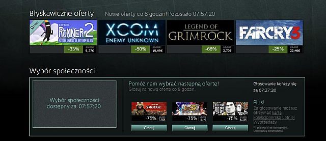 Oferty błyskawiczne zmieniają się co 8 godzin - Drugi dzień letniej wyprzedaży na Steamie – m.in. The Walking Dead, Fez, Darksiders, Sniper: Ghost Warrior 2 - wiadomość - 2013-07-12