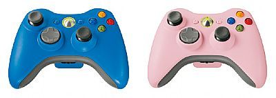 Niebieskie i różowe wersje kontrolerów konsoli Xbox 360 także poza granicami Japonii - ilustracja #1