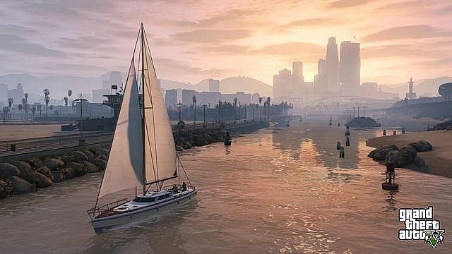 Gracze będą mogli bawic się wspólnie, przemierzając wiele kilometrów kwadratowych terenów przygotowanych dla trybu singleplayer - Grand Theft Auto Online – nowe szczegóły rozgrywki - wiadomość - 2013-09-11