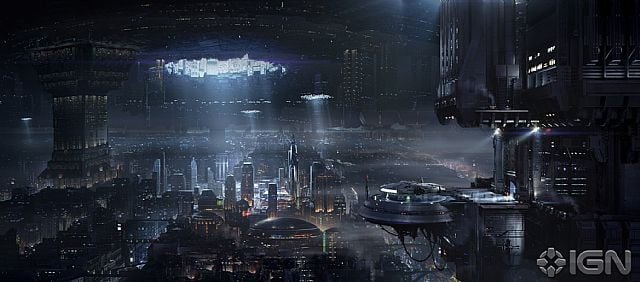 Miasto pod miastem, czyli poziom 1313 (źródło: IGN) - Star Wars 1313 na archiwalnych materiałach – zobacz, jak zapowiadała się anulowana gra o Gwiezdnych Wojnach - wiadomość - 2013-09-26