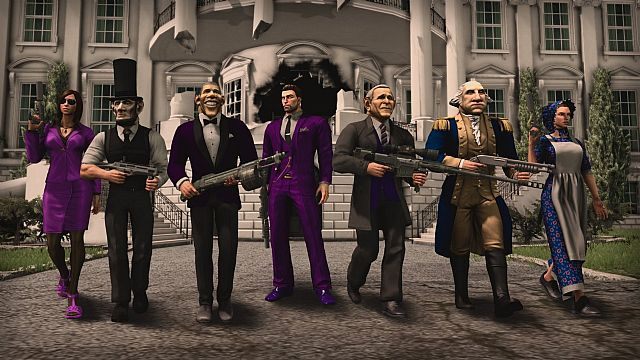 Volition nie mogło nie odnieść się także do rzeczywistych prezydentów USA. - Saints Row IV – w ciągu pierwszego tygodnia sprzedano ponad milion kopii gry - wiadomość - 2013-08-29