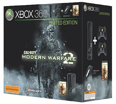 Xbox 360 z 250 GB dyskiem i Modern Warfare 2 zapowiedziany - ilustracja #1