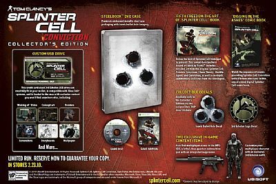 Ubisoft zapowiada edycję kolekcjonerską Splinter Cell: Conviction - ilustracja #1