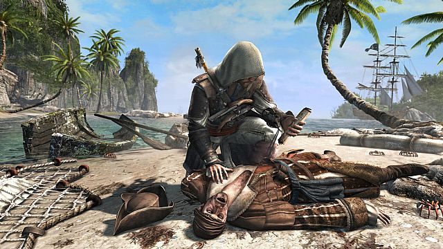 Poszukiwanie skarbów będzie jednym z pobocznych elementów rozgrywki - Assassin's Creed IV: Black Flag na nowych obrazkach – poznaliśmy klasy okrętów - wiadomość - 2013-07-25