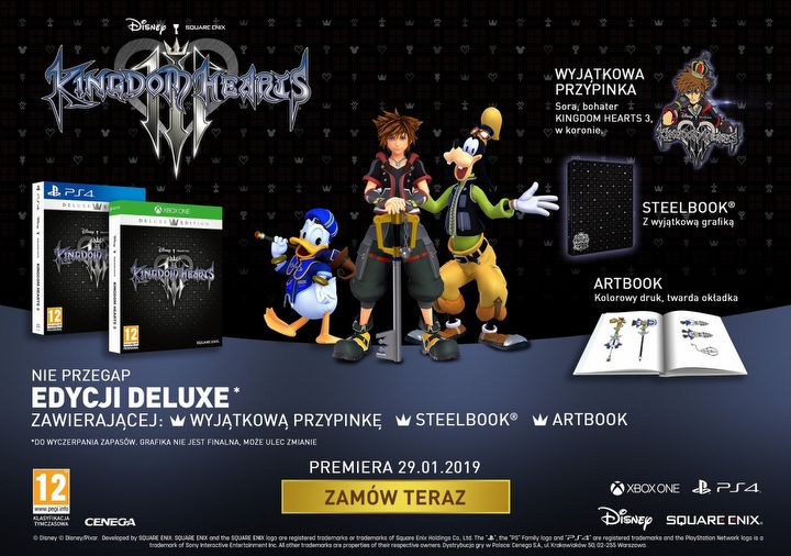 Premiera gry Kingdom Hearts III  - ilustracja #1