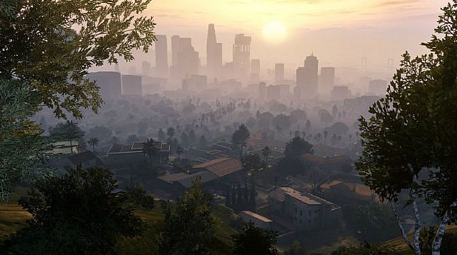 Przy dobrej pogodzie zobaczymy odległe części mapy - Grand Theft Auto V – twórcy o otwartej naturze świata, nowe screeny oraz dwa klipy wideo - wiadomość - 2013-08-14