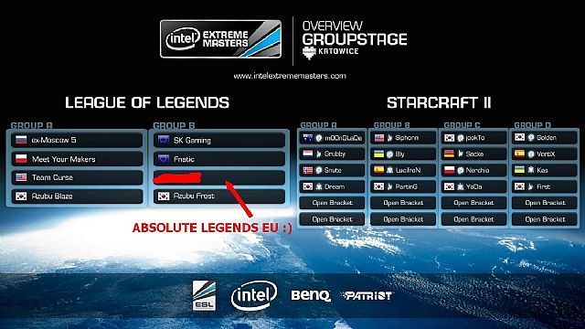 Przegląd grup na IEM Katowice - Intel Extreme Masters Katowice - pierwsze rozgrywki rozpoczęte, jutro otwarcie dla publiczności! - wiadomość - 2013-01-17