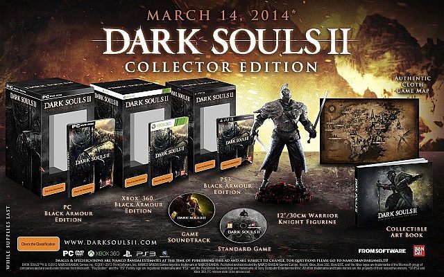 Wizualizacja edycji kolekcjonerskiej Dark Souls II. - Dark Souls II – dokładna data premiery, edycja kolekcjonerska i inne nowości - wiadomość - 2013-09-19