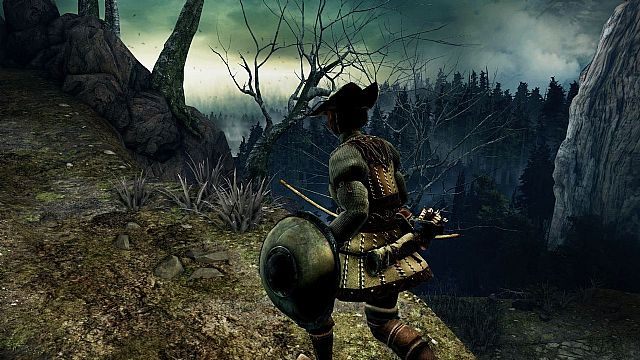 Aura i krajobraz raczej nie zachęcają do przechadzki. Chyba że z małym arsenałem. - Dark Souls II – dokładna data premiery, edycja kolekcjonerska i inne nowości - wiadomość - 2013-09-19