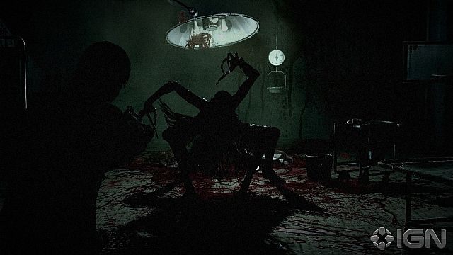 Niełatwo zachować zimną krew, gdy coś takiego zaczyna nas gonić (źródło: IGN) - The Evil Within – pierwsze konkrety o nowej grze ojca Resident Evil - wiadomość - 2013-04-23