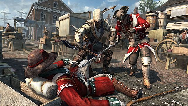 Assassin's Creed III w ten weekend kosztuje niespełna 60 zł. - Cyfrowa dystrybucja na weekend – 20-21 kwietnia (Assassin's Creed III, GTA IV, Wiedźmin 2 i inne) - wiadomość - 2013-04-19