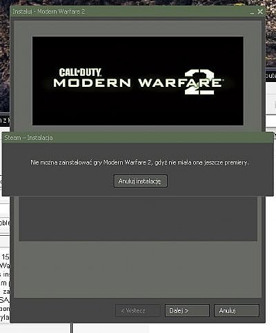 Call of Duty: Modern Warfare 2 na PC - problemy z uruchomieniem polskiej wersji gry [news zaktualizowany] - ilustracja #1