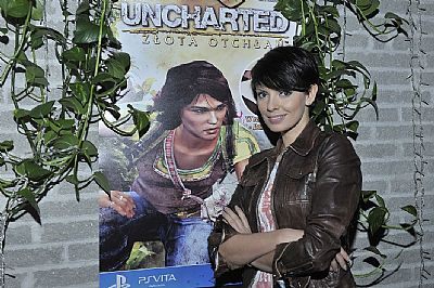 Dorota Gardias i Jarosław Boberek w polskiej wersji gry Uncharted: Złota Otchłań - ilustracja #1
