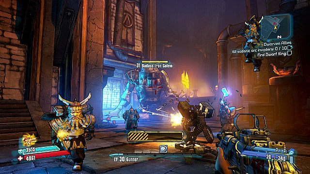 Golemy i krasnoludy też dołączą do ferajny ostatniego dużego DLC do Borderlands 2 - Borderlands 2 DLC: Tiny Tina's Assault on Dragon Keep na 20-minutowym materiale wideo - wiadomość - 2013-05-29